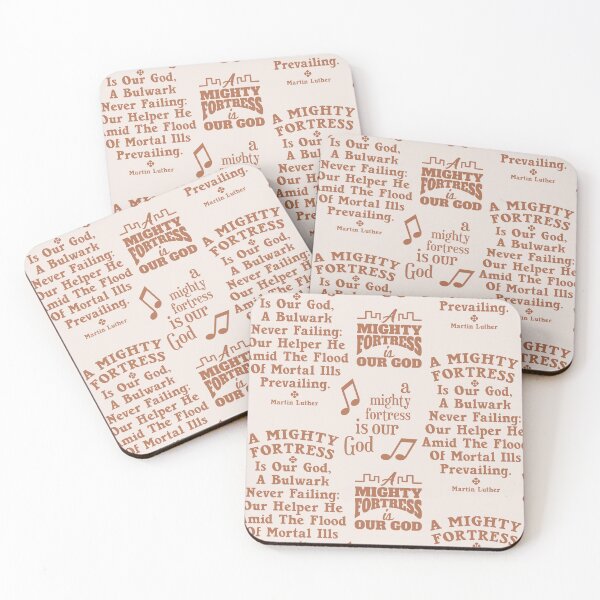 Item preview, A Mighty Fortress Is Our God - Martin Luther - Christian Hymn designed and sold by Angela Dow.