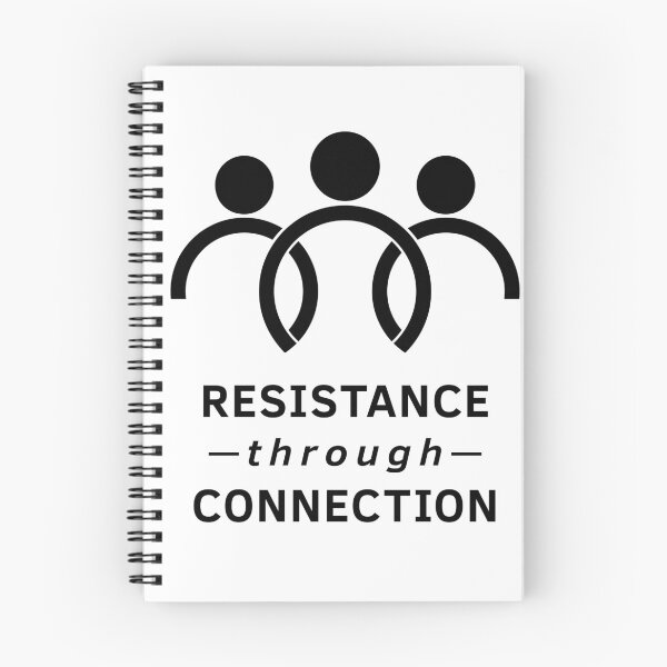 Item preview, Resistance Through Connection (Black) designed and sold by RainDoe.