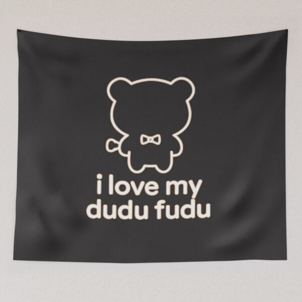Item preview, I Love My Dudu Fudu – Minimalist Teddy Design designed and sold by PrintHeads.