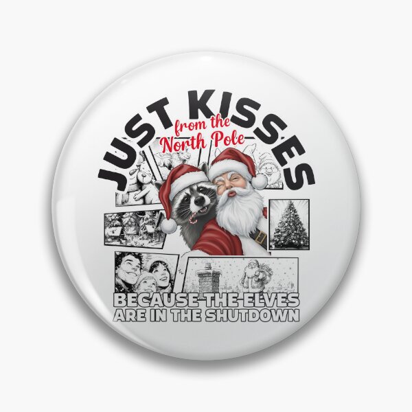 Artikelvorschau, Santa Claus - just kissed from the northpole entworfen und verkauft von Nana-and-Mo.