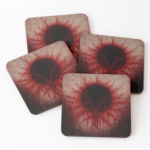 Item preview, Crimson Reliquary — vein lattice eclipse sigil designed and sold by Taintedstrokes.