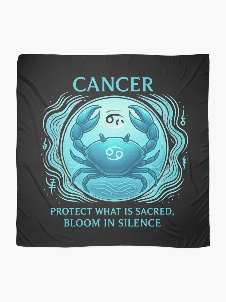 Thumbnail 2 of 3, Scarf, Cancer — The Shell Code designed and sold by DivineRejects.