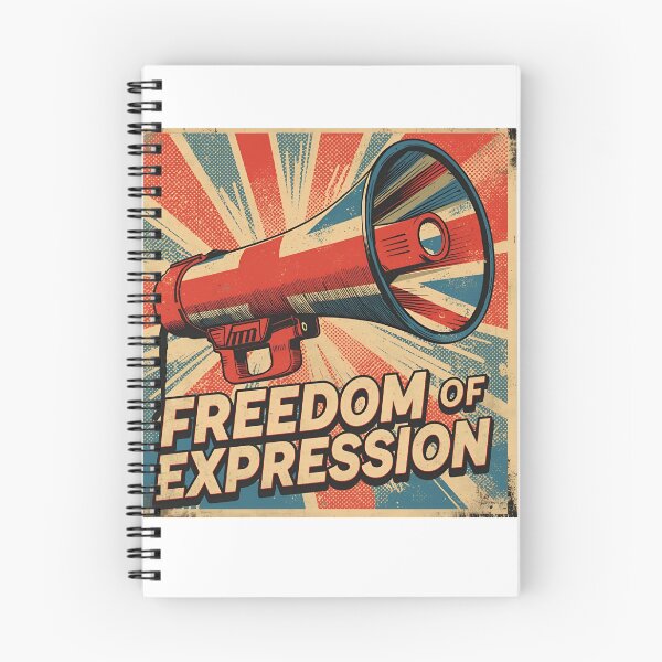 Item preview, Freedom of Expression – Vintage Pop Art Protest Design designed and sold by Boski22.