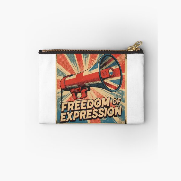 Item preview, Freedom of Expression – Vintage Pop Art Protest Design designed and sold by Boski22.