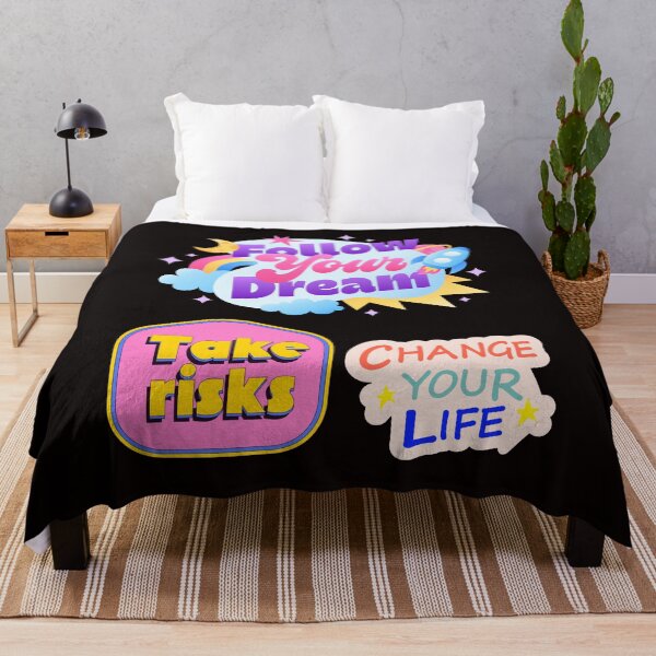 Item preview, follow your dream, motivational t shirt, inspirational quote, colorful typography, dream big, rocket design, self improvement, positive vibes, uplifting apparel, success mindset, goal chaser designed and sold by Omikook.