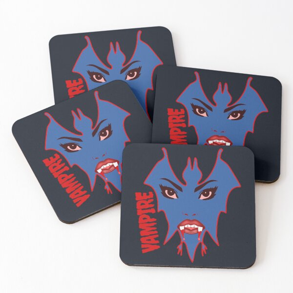 Item preview, Blue Vampire Bat Face designed and sold by DNC1134.