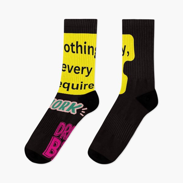 Item preview, Nothing Is Easy, Every Dream Requires Work – Motivational Quote Design designed and sold by Omikook.