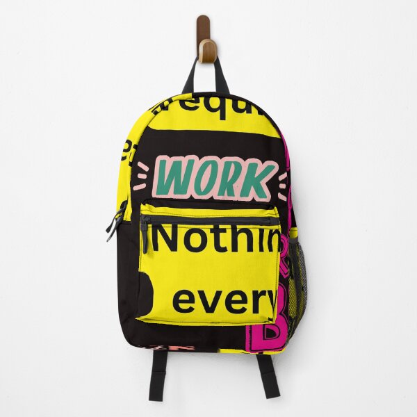 Item preview, Nothing Is Easy, Every Dream Requires Work – Motivational Quote Design designed and sold by Omikook.