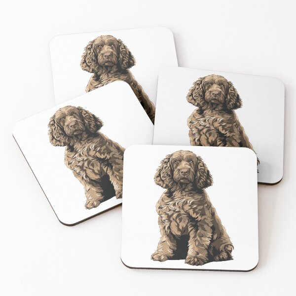Item preview, American Water Spaniel Dog Illustration designed and sold by whyitsme.