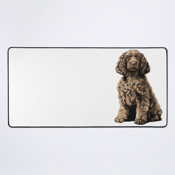 Item preview, American Water Spaniel Dog Illustration designed and sold by whyitsme.