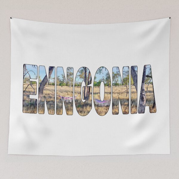 Item preview, ENNGONIA - Outback NSW Australia Country Hammocks Relax designed and sold by Adam Gormley.