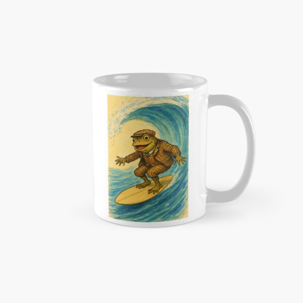 Item preview, Mr. Toad Goes Surfing designed and sold by Tridentulus.
