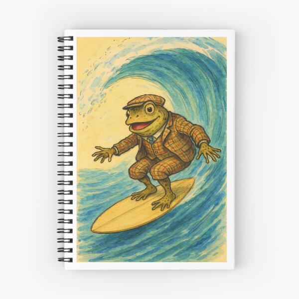 Item preview, Mr. Toad Goes Surfing designed and sold by Tridentulus.