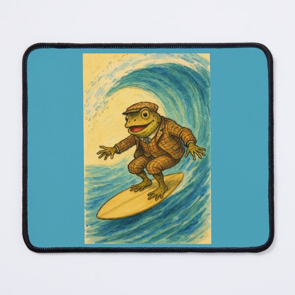 Item preview, Mr. Toad Goes Surfing designed and sold by Tridentulus.