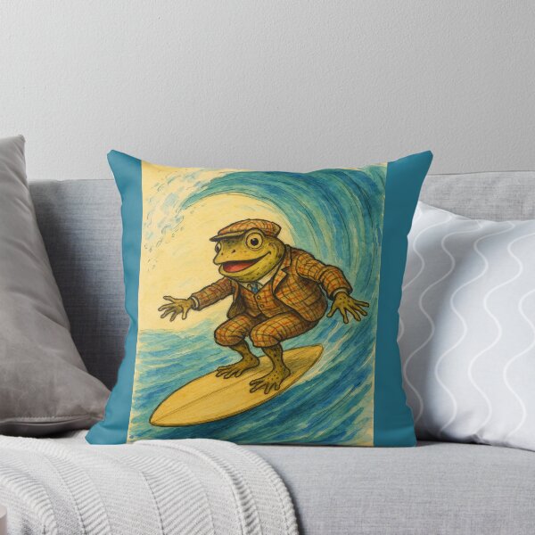 Item preview, Mr. Toad Goes Surfing designed and sold by Tridentulus.