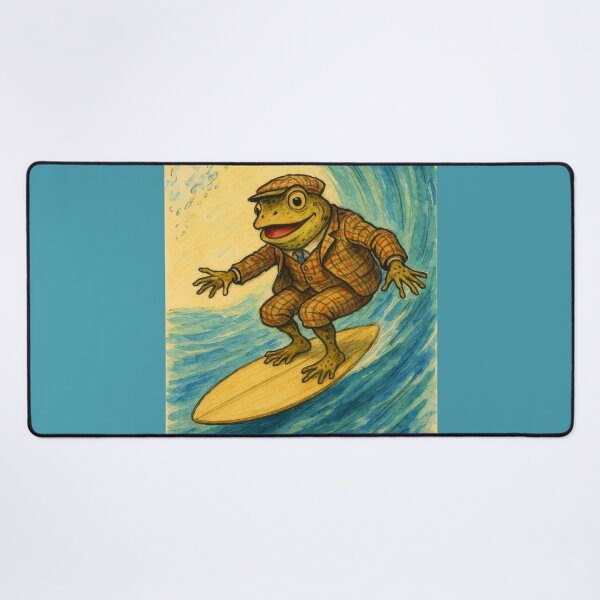 Item preview, Mr. Toad Goes Surfing designed and sold by Tridentulus.