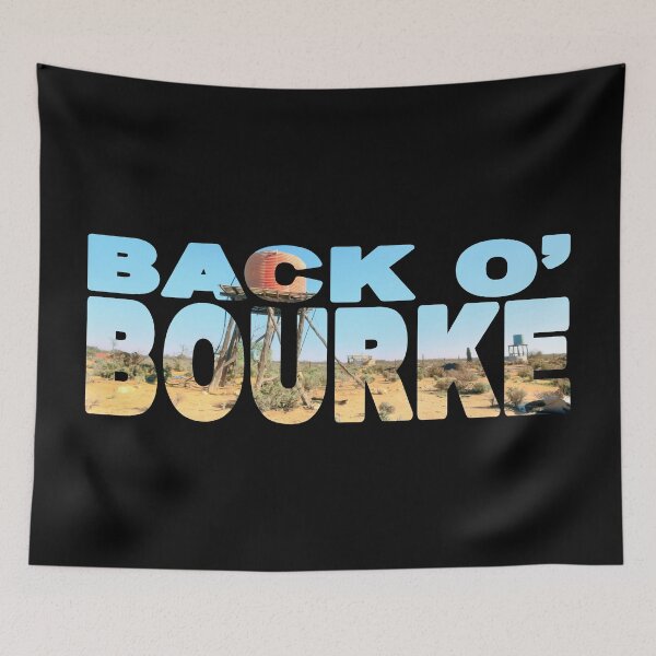 Item preview, BACK O' BOURKE - Outback NSW Australia Pastoral Scene designed and sold by Adam Gormley.