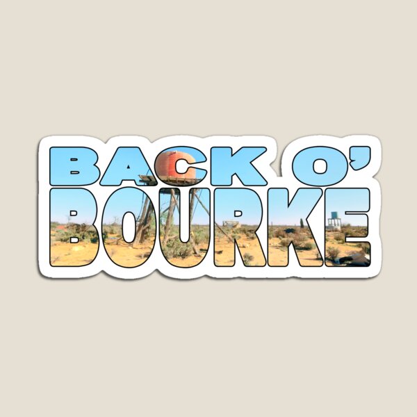 Item preview, BACK O' BOURKE - Outback NSW Australia Pastoral Scene designed and sold by Adam Gormley.