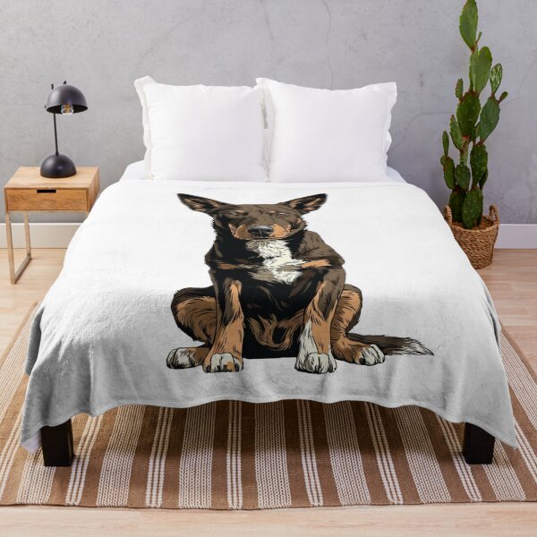 Item preview, Australian Kelpie Dog Illustration designed and sold by whyitsme.