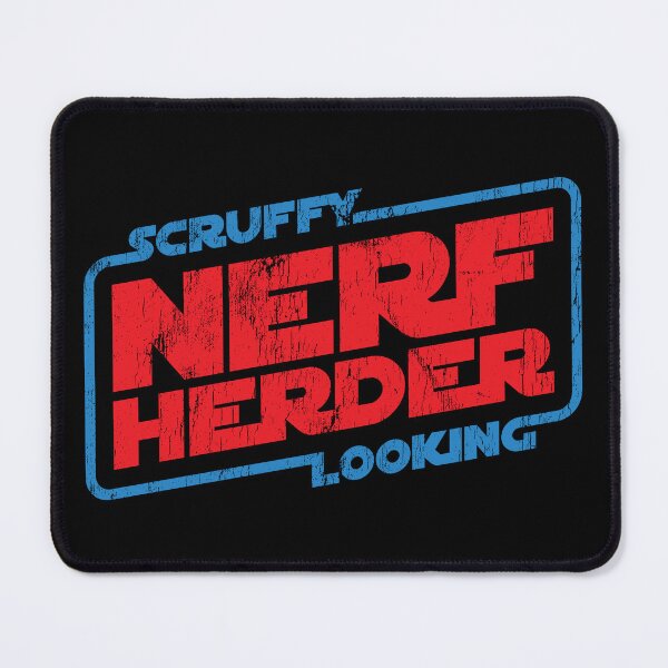 Item preview, Scruffy Looking Nerf Herder - worn version designed and sold by The Common Tee.