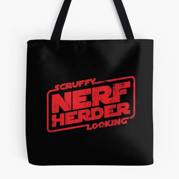 Item preview, Scruffy Looking Nerf Herder - worn version designed and sold by The Common Tee.