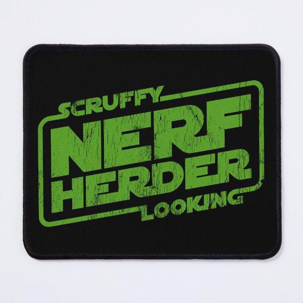 Item preview, Scruffy Looking Nerf Herder - worn version designed and sold by The Common Tee.
