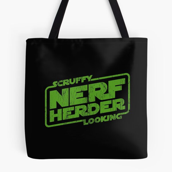 Item preview, Scruffy Looking Nerf Herder - worn version designed and sold by The Common Tee.