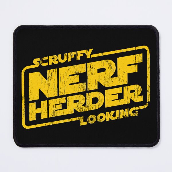 Item preview, Scruffy Looking Nerf Herder - worn version designed and sold by The Common Tee.