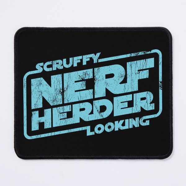 Item preview, Scruffy Looking Nerf Herder - worn version designed and sold by The Common Tee.