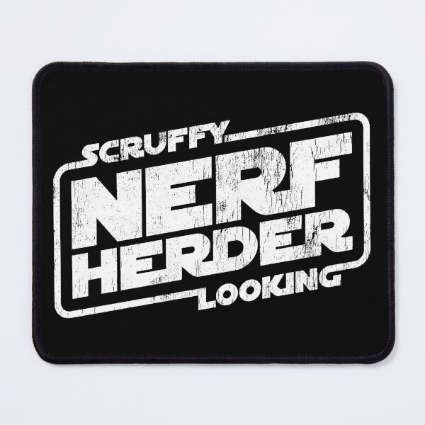 Item preview, Scruffy Looking Nerf Herder - worn version designed and sold by The Common Tee.