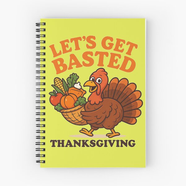 Item preview, Let’s Get Basted – Funny Thanksgiving Turkey Design designed and sold by alizo74.