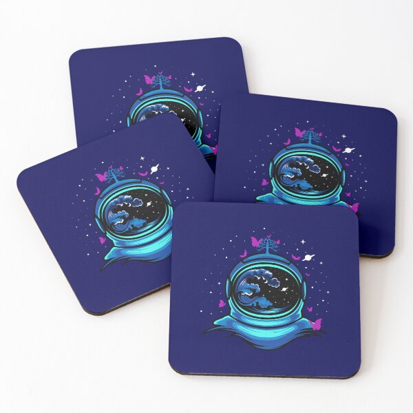 Item preview, Astronaut with reflection in space designed and sold by Joncasmiart.