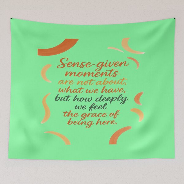 Item preview, Grace of Being – Deep Life Quote Art designed and sold by alizo74.