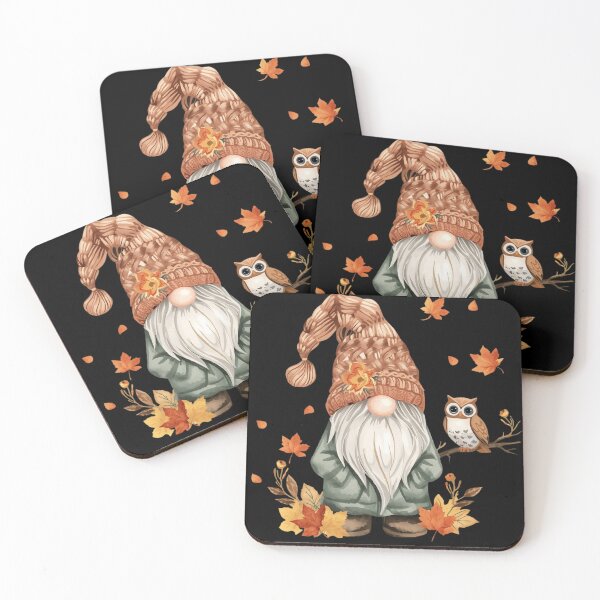 Artikelvorschau, Verspielter Herbstwichtel mit Eule | Gemütliches Thanksgiving-Shirt entworfen und verkauft von ayoubclashirt.