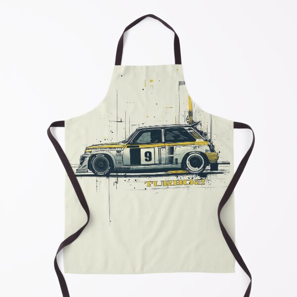 Item preview, Renault 5 turbo GT grunge illustration designed and sold by blackdogshop.