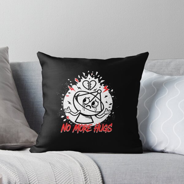 Item preview, No More Hugs Satellite T-Shirt, Grunge Broken Heart Art, Sadcore Punk Sticker, Anti-Social Gift designed and sold by Hostar2024.