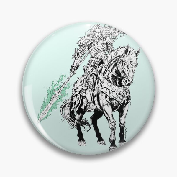 Item preview, Saint Ignis, Knight of the Blue Fire designed and sold by coyotegrey.