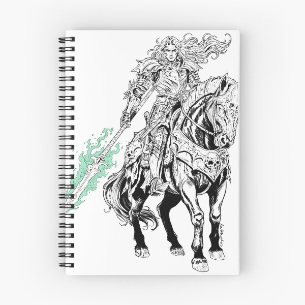 Item preview, Saint Ignis, Knight of the Blue Fire designed and sold by coyotegrey.