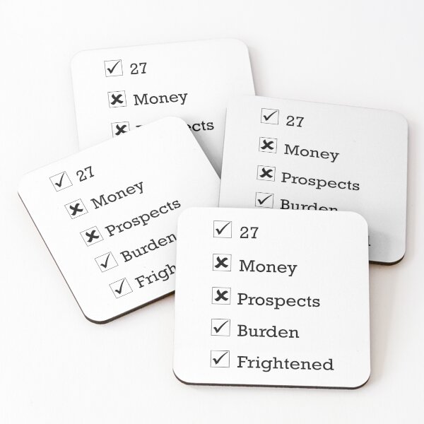 Item preview, 27 Years Old Checklist designed and sold by Mercy Ray.