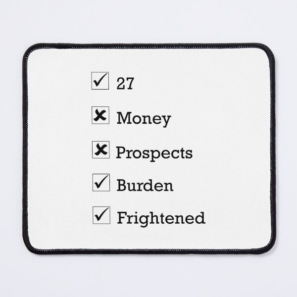 Item preview, 27 Years Old Checklist designed and sold by Mercy Ray.