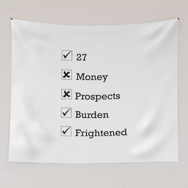 Item preview, 27 Years Old Checklist designed and sold by Mercy Ray.