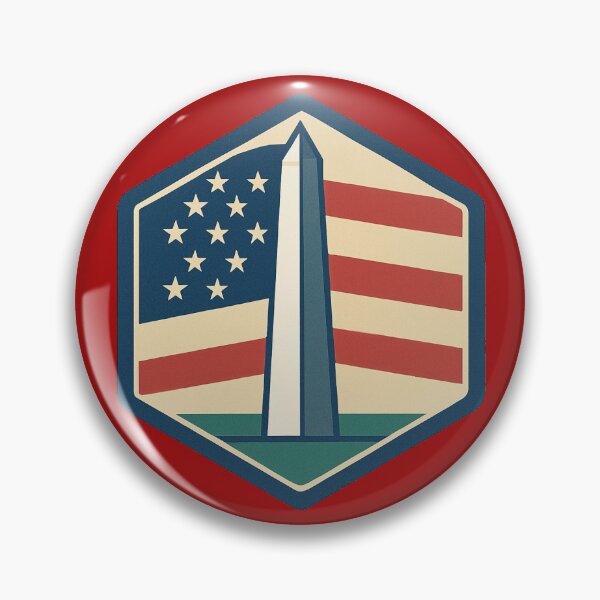 Item preview, Washington D.C. designed and sold by Broken Antler Designs .