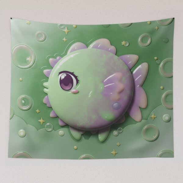 Item preview, Kawaii Baby Sunfish designed and sold by Nu Sigma 1985.