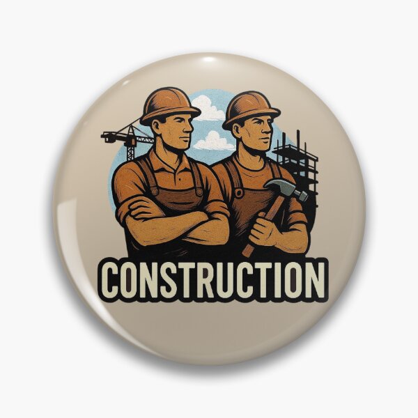 Item preview, Construction Workers - Industrial Pride designed and sold by Myra365Art.