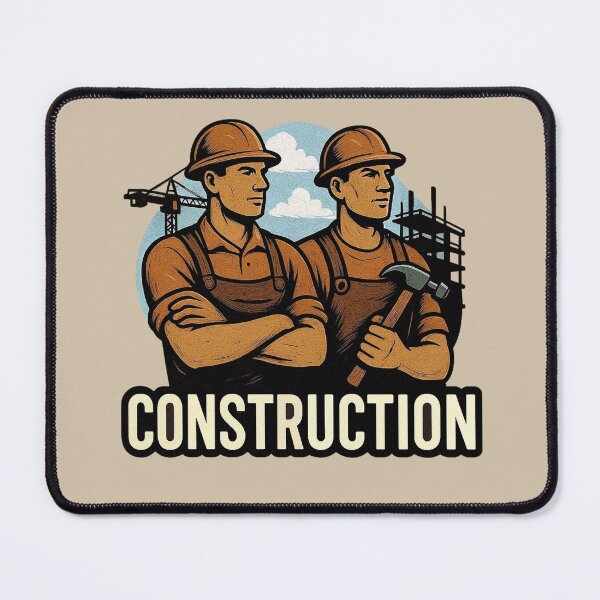 Item preview, Construction Workers - Industrial Pride designed and sold by Myra365Art.