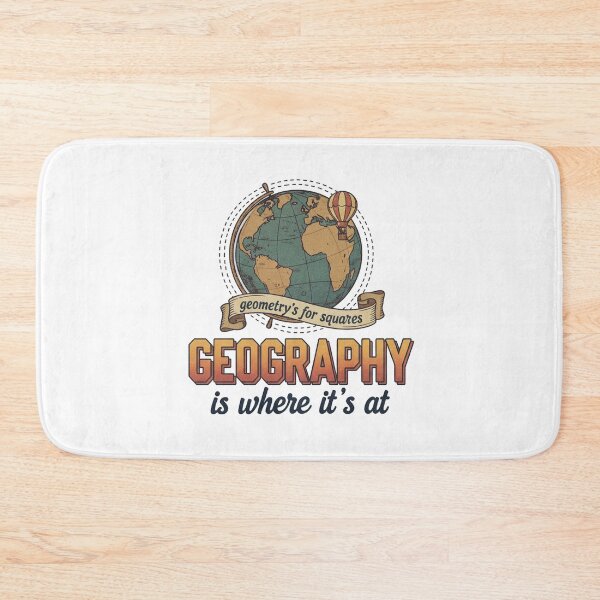 Item preview, Geography Is Where It's At designed and sold by CobaltFlamingo.