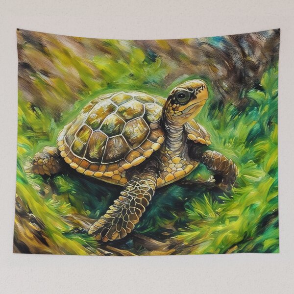 Item preview, The Happy Turtle designed and sold by tomorrowsart.
