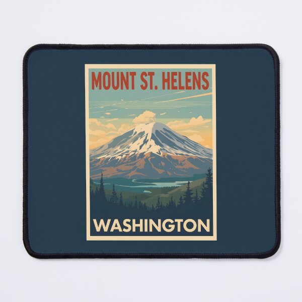Item preview, Mount St. Helens - Washington designed and sold by GoodOldVintage.