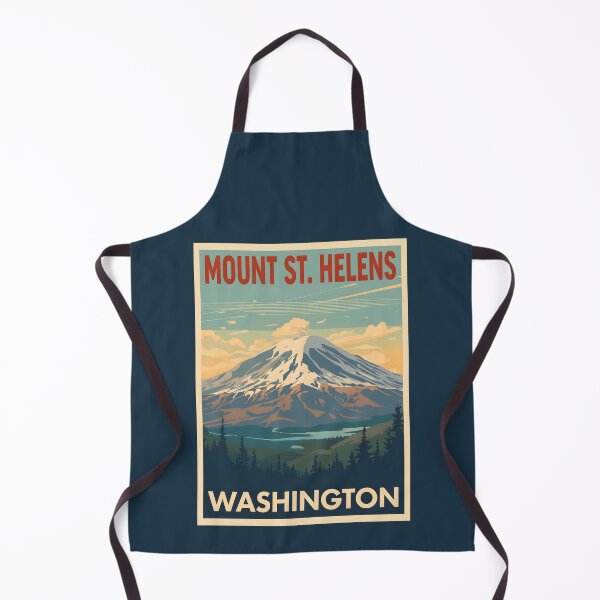 Item preview, Mount St. Helens - Washington designed and sold by GoodOldVintage.