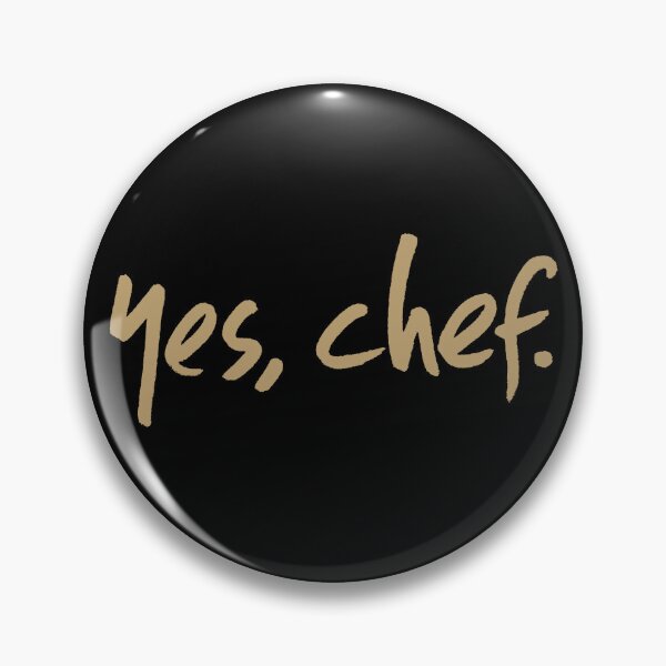 Item preview,  Yes, chef. designed and sold by The Common Tee.